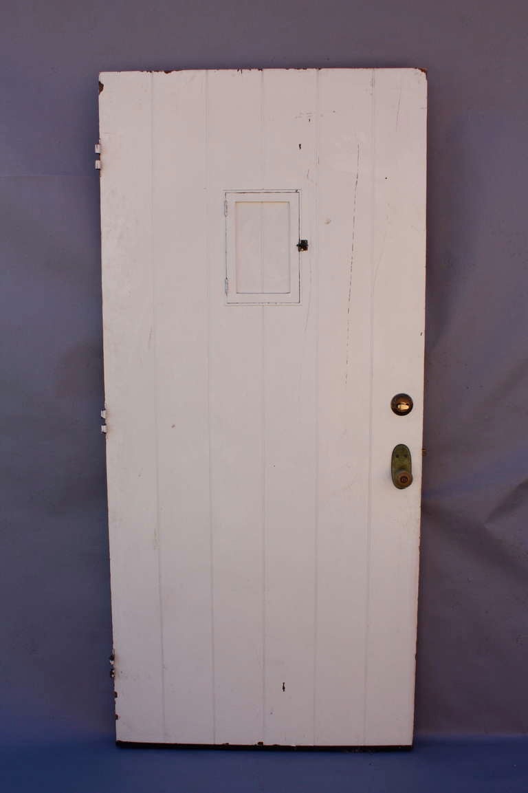 American Original 1920's Door with Galleon Grill