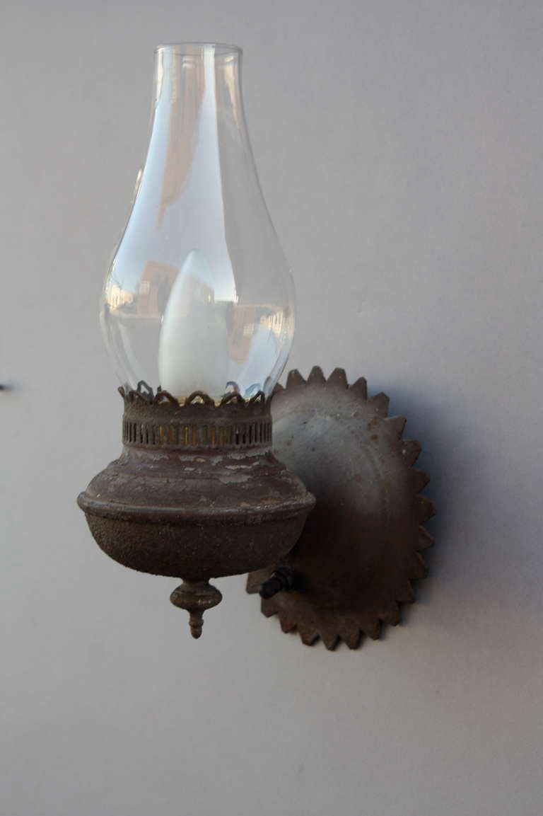 1 of 3 Monterey Style Early Californian Sconces c. 1920's
