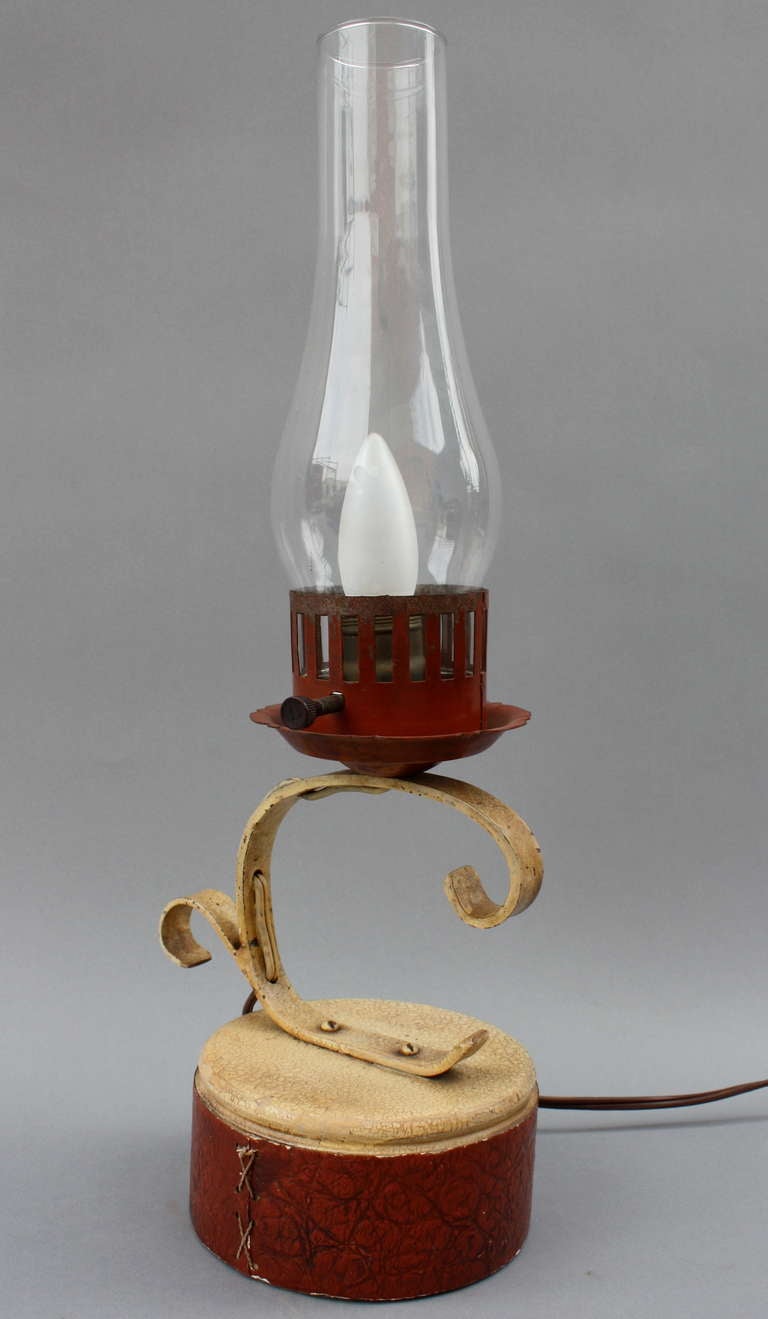 American 1930's Monterey Period Table Lamp For Sale