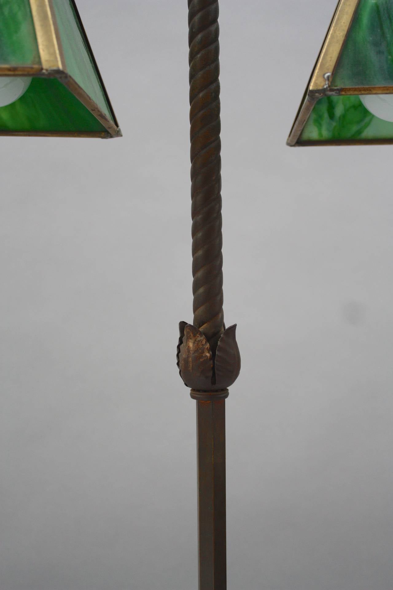 North American Floor Lamp, circa 1900
