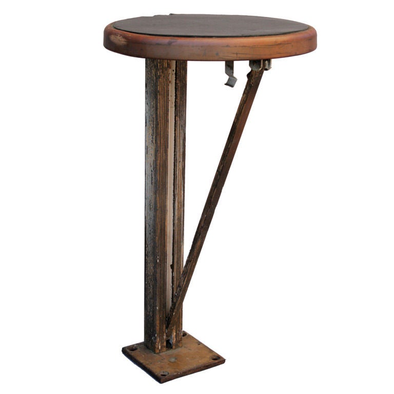 Vintage Elevator Stool