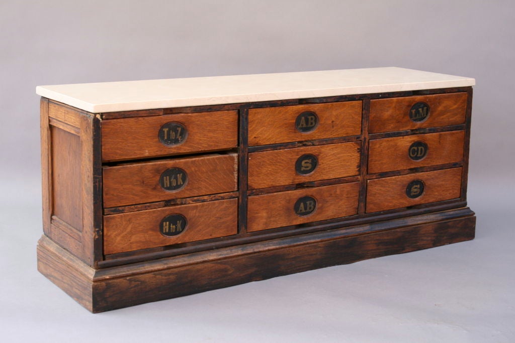 Early 20th Century Filing Cabinet