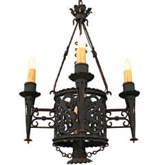 Fabulous Gothic Dragon Chandelier