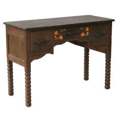 Monterey Old Wood Desk / Vanity