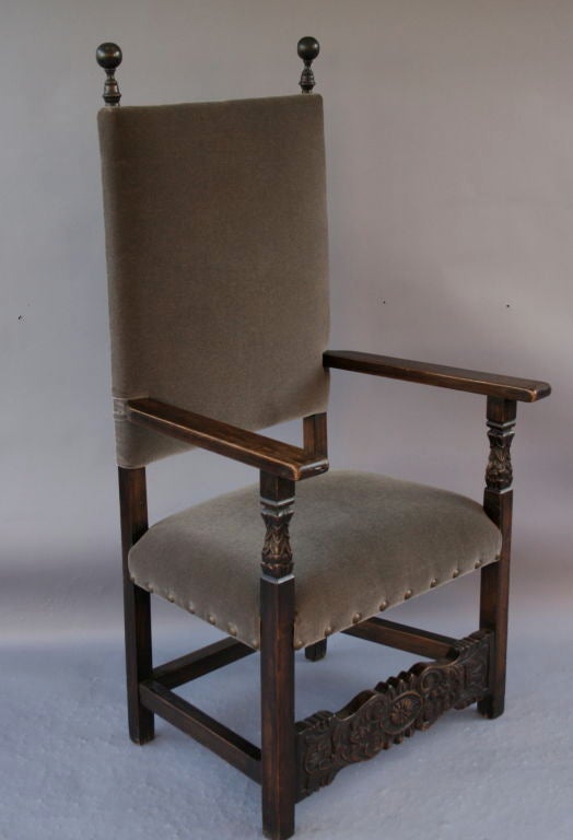 large throne chair