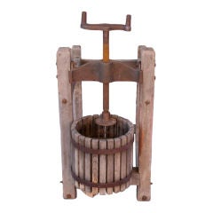 Antique Wooden Grape/Wine Press