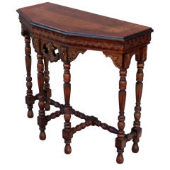Antique Carved Side Table/Console