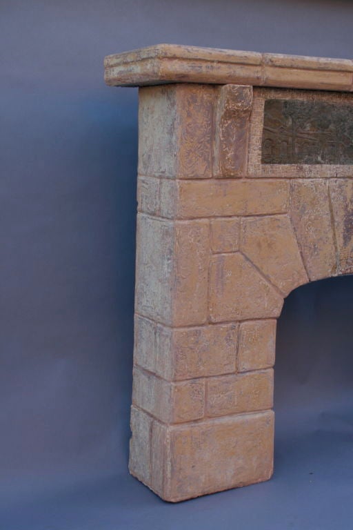 Cast Composition Claycraft Fireplace Surround