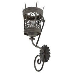 Antique Difficult to Find, Large Scale Exterior Light Fixture