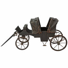 Early Victorian Salesman Sample Carriage