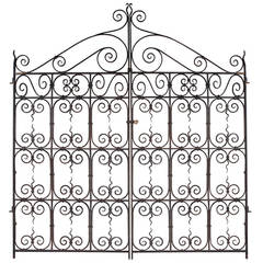 Beautiful Pair of Spanish Revival Gates