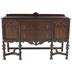 Spanish Revival Sideboard, circa 1920s