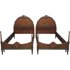 Pair Matching Twin Bed Frames