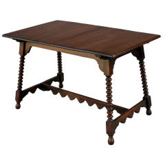 Small Dining Table w/ Turned Legs