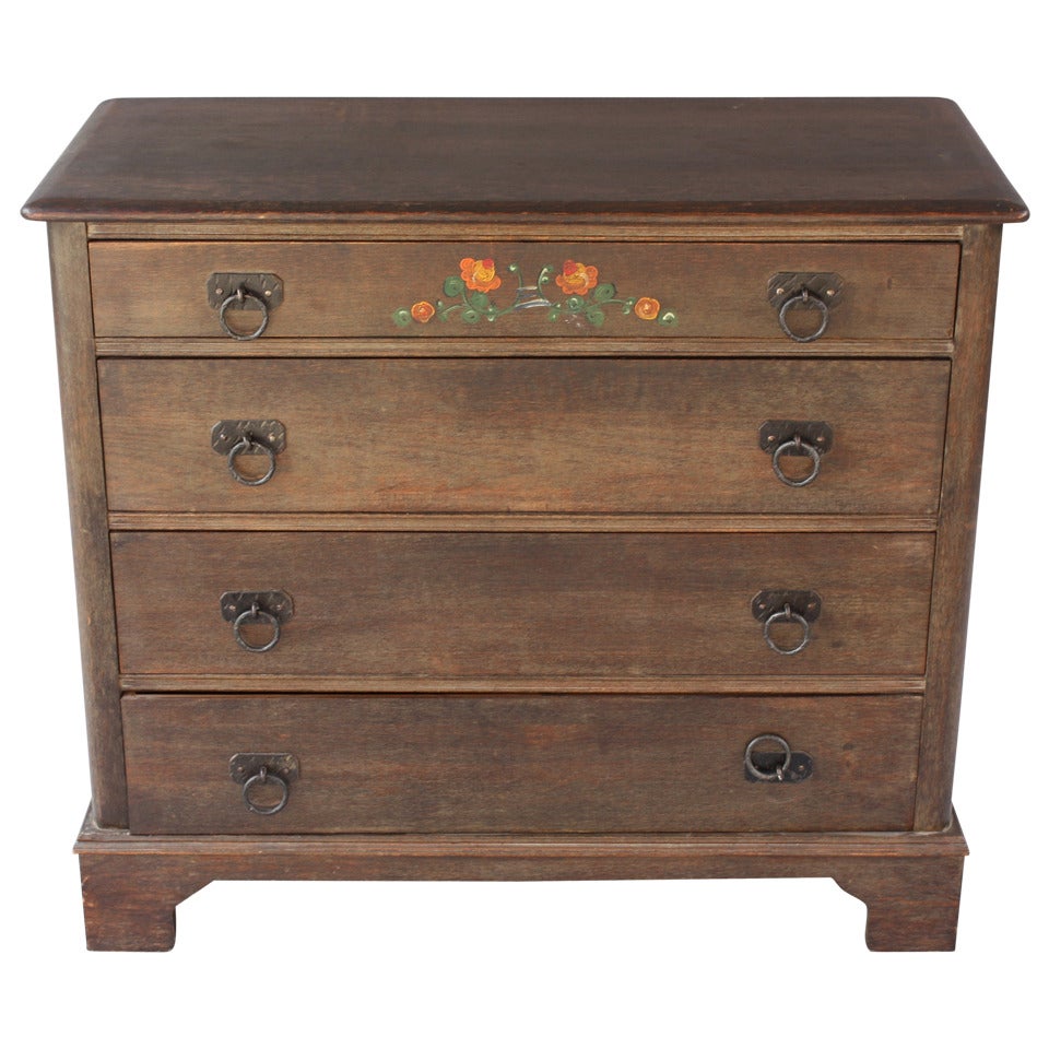 1930s Monterey Old World Finish Dresser