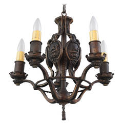 Chandelier with Galleon Motif