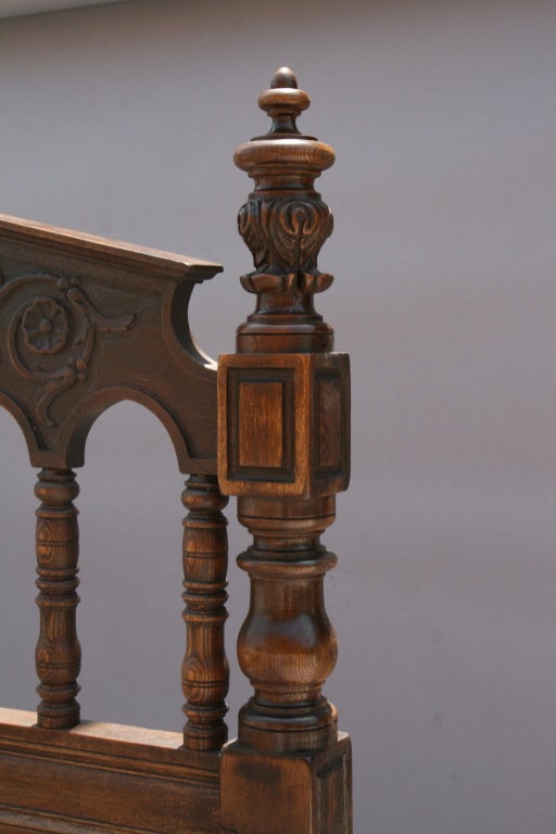 Pair of Spanish Revival Twin Beds at 1stdibs