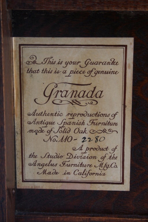 Pair of Spanish Revival Twin Beds at 1stdibs