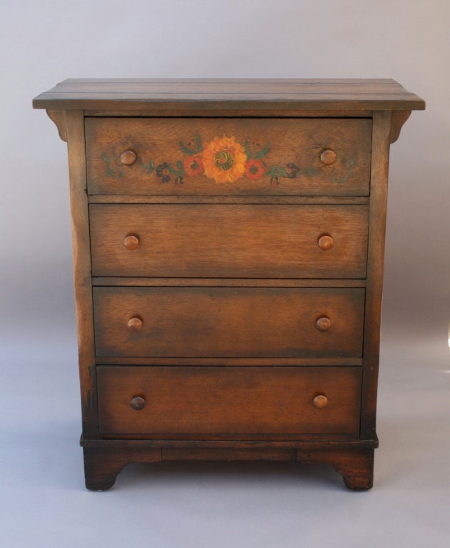 Imperial Dresser With Sunflower Motif
