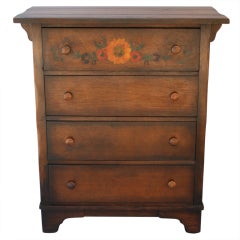 Imperial Dresser With Sunflower Motif