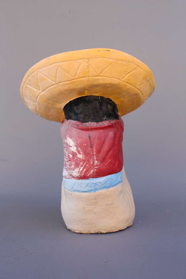 1930s Sleeping Mexican Figurine In Excellent Condition In Pasadena, CA