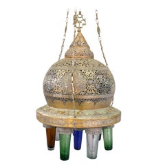 Antique Incredible Moorish Lantern c. 1880's /Medium