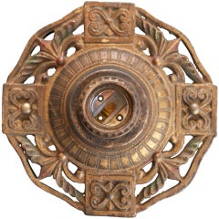 Antique Highly Detailed Ceiling Light Fixture