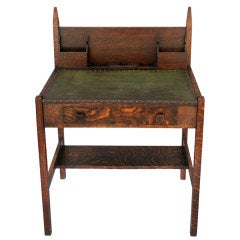 Leather Top Postcard Desk