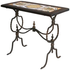 1920's Tile Table w/Spanish Tiles