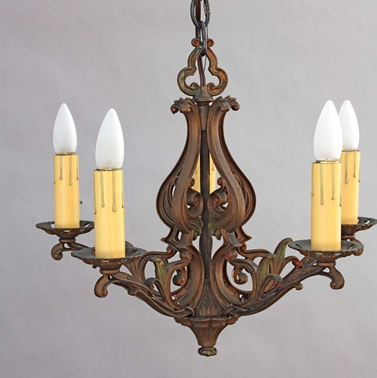 spanish revival chandelier