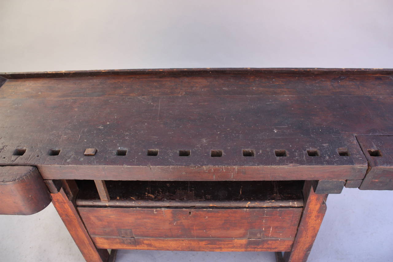 Fantastic Industrial Rustic, Turn of the Century Work Bench 2