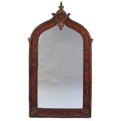Exceptional 1920's Spanish Revival Mirror Attrib. to Oscar Bach