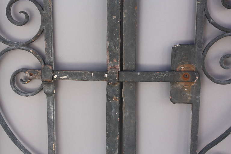 Wrought Iron Gate In Good Condition In Pasadena, CA