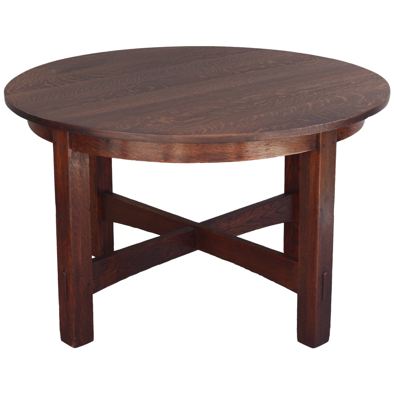 1 of 3 L 
JG Stickley Fixed-Top Table For Sale