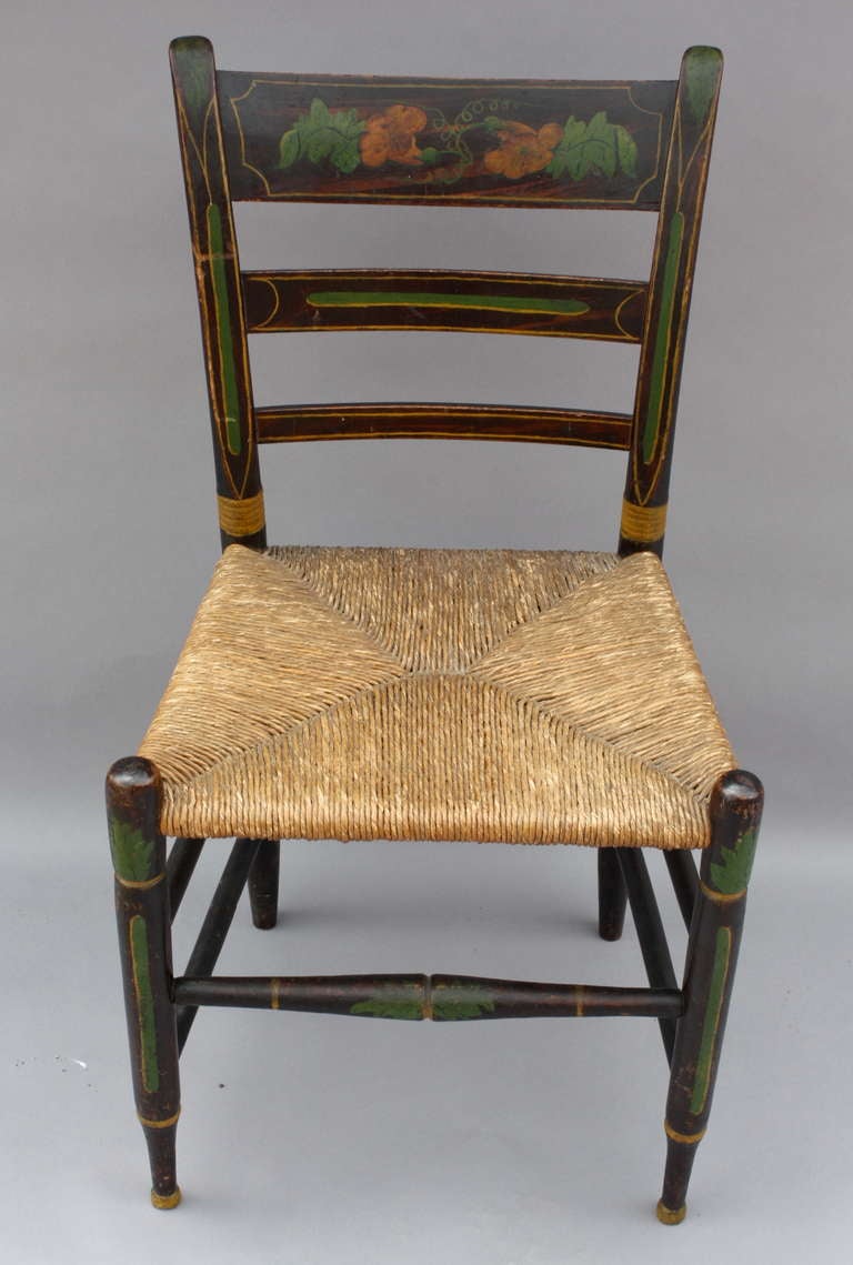 19th Century Hitchcock Chair.