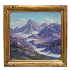 Beautiful California Landscape Painting By Joseph P Frey