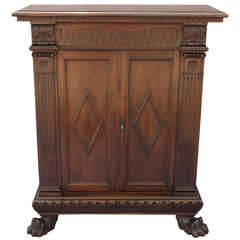1920s Versatile and Tall Hall Cabinet
