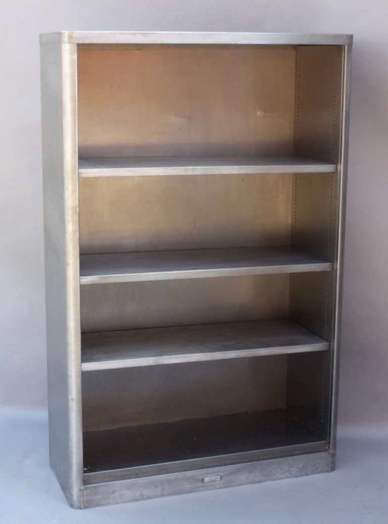 American Stainless Steel Bookcase