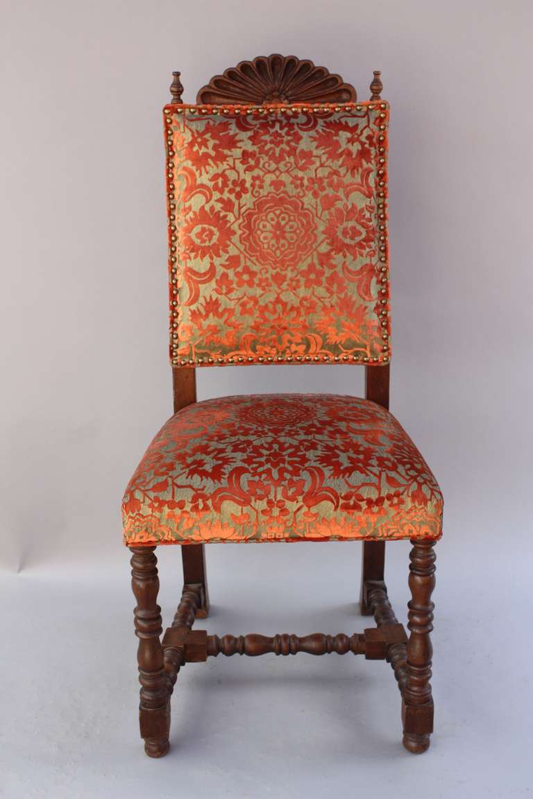 1920's Set of 12 Spanish Revival Style Chairs at 1stDibs