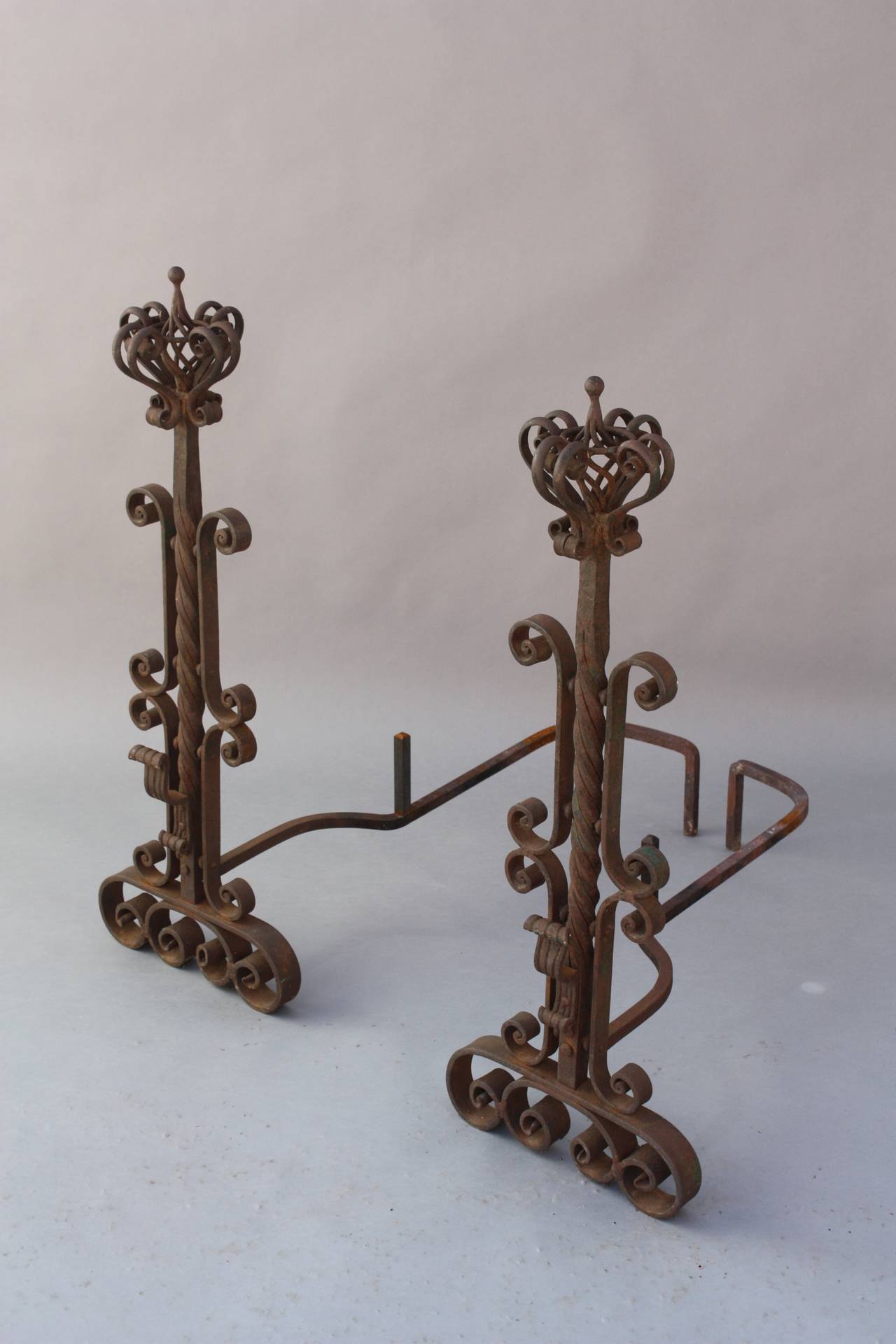 Circa 1920's with elaborate iron work. Circa 1920's. Measurements: 36.