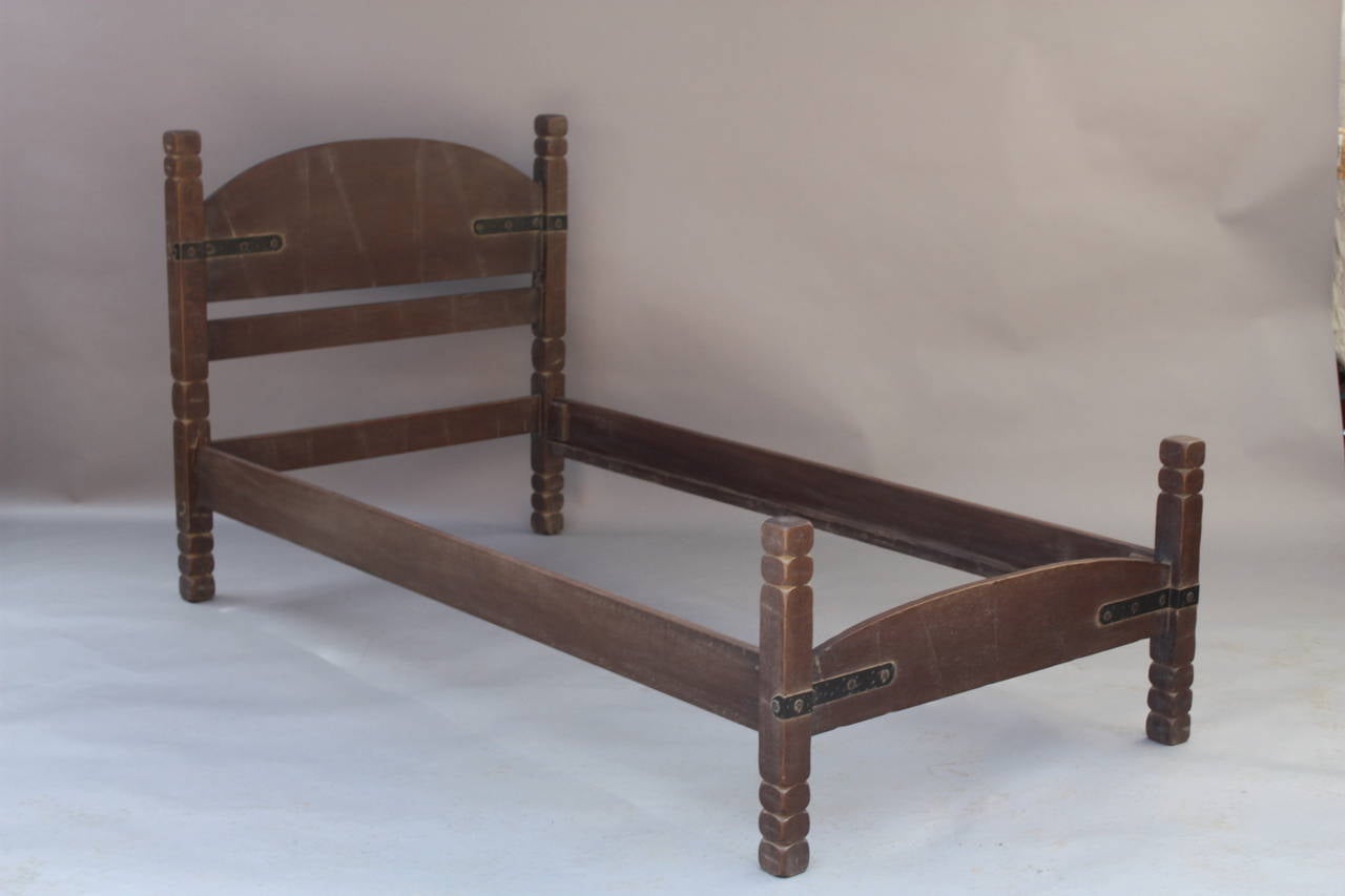 American Pair of Monterey Twin Beds