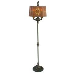Antique 1920's  Egyptian Revival Floor Lamp