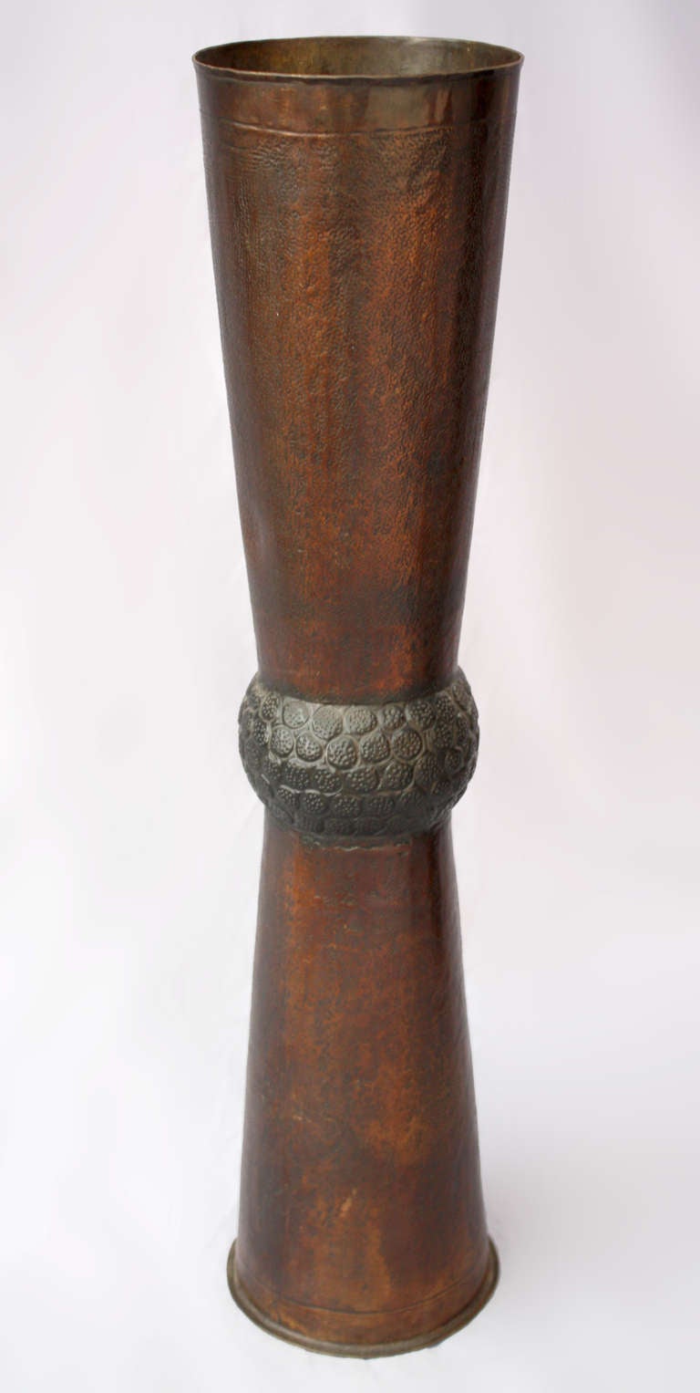 Circa 1910 Pair of Arts & Crafts Umbrella or Cane Stands