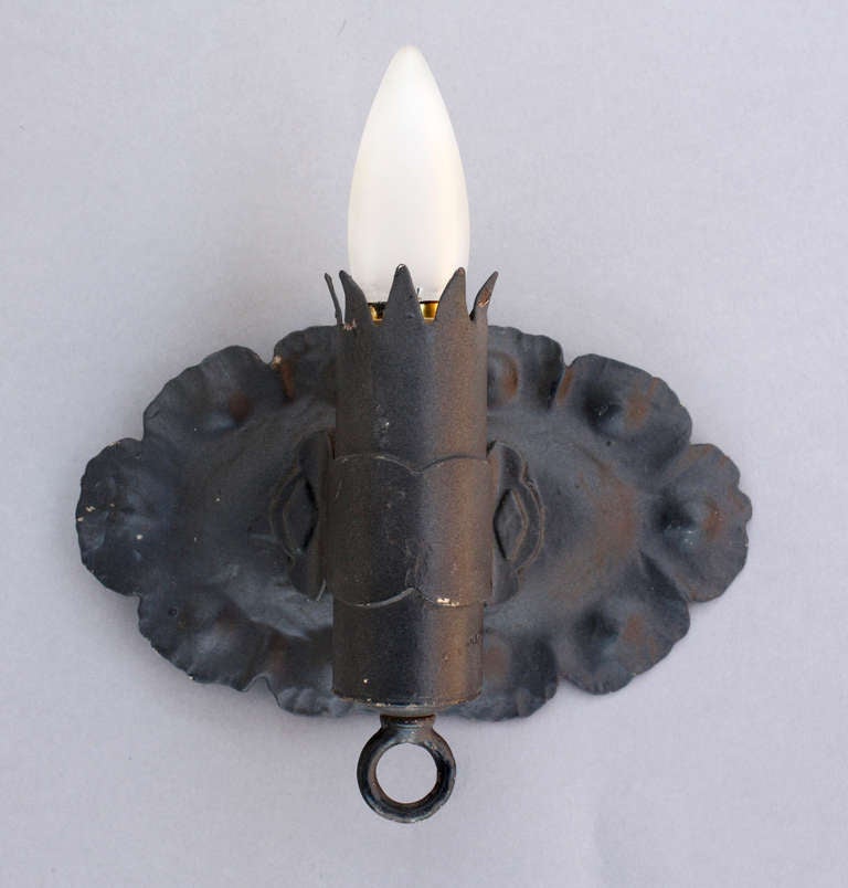 1920s Simple Vertical Sconce