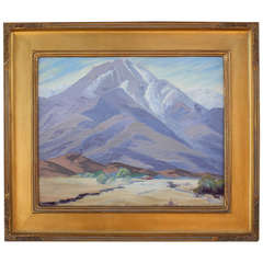 Early 20th Century Desert and Mountain Landscape by Naomi Taylor Evans