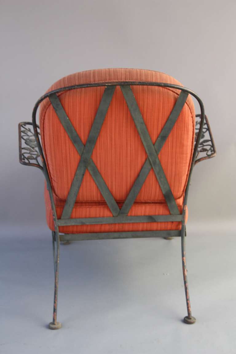 1940s Iron Outdoor Armchair 1
