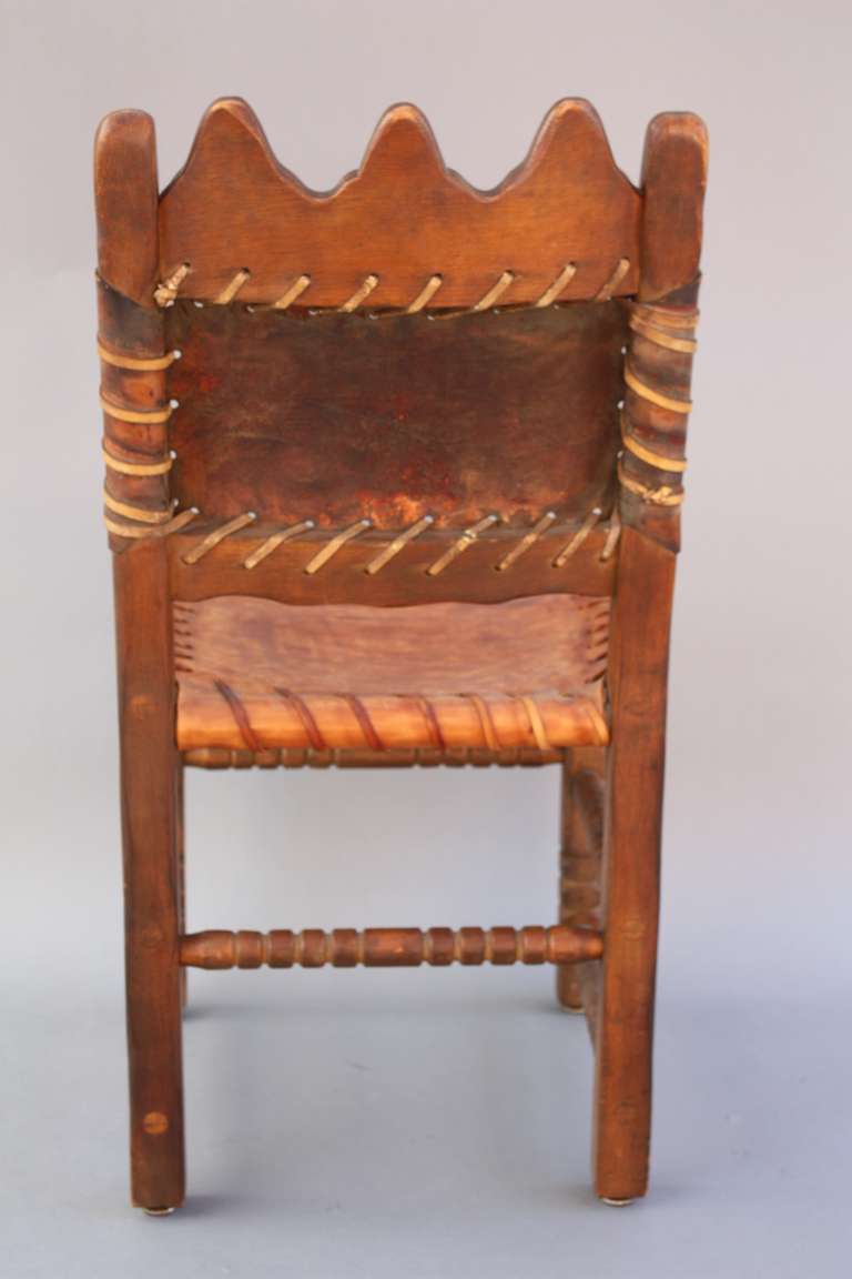 American Antique 1930s Monterey Donkey Chairs