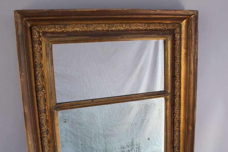 19th Century Vertical Mirror In Good Condition For Sale In Pasadena, CA