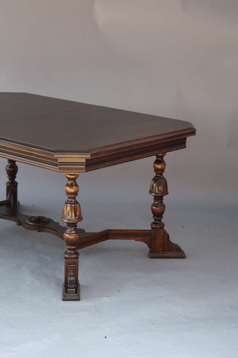 American Antique 1920's Dining Room Table