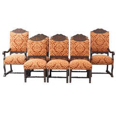 Set of Eight 1920's Chairs